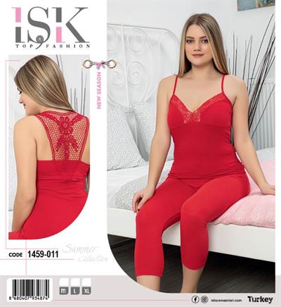 Kapri Takım Sırtı Güpürlü