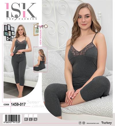 Kapri Takım Sırtı Güpürlü