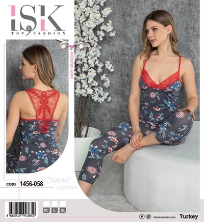 Kapri Takım Sırtı Güpürlü