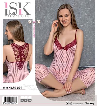 Kapri Takım Sırtı Güpürlü